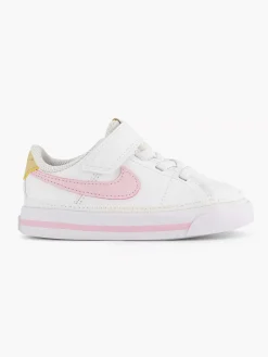 Nike Witte Court Legacy-Kinderen Jongensschoenen