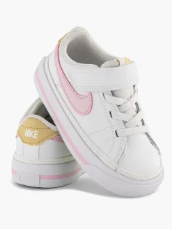 Nike Witte Court Legacy-Kinderen Jongensschoenen
