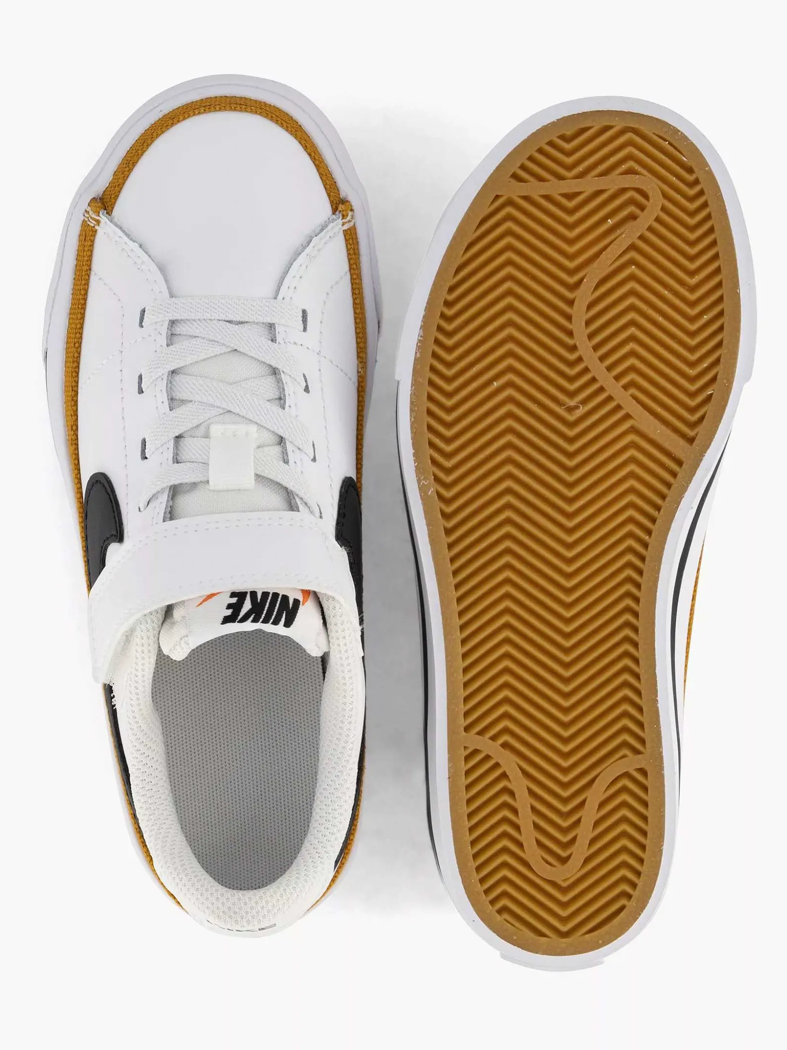 Nike Witte Court Legacy-Kinderen Jongensschoenen