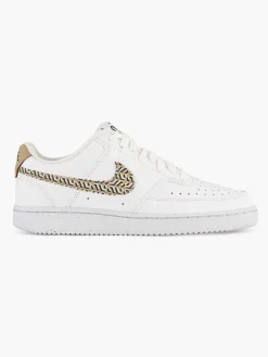 Nike Witte Court Vision Lo-Dames Sneakers