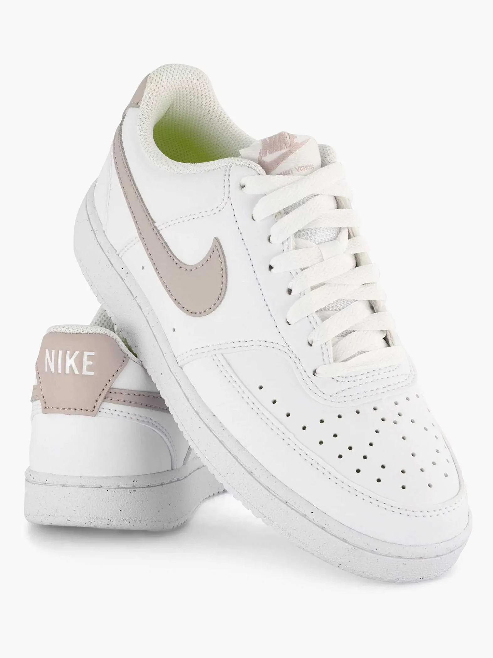 Nike Witte Court Vision Lo Nn-Dames Sneakers