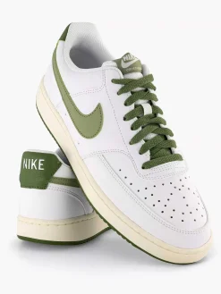 Nike Witte Court Vision Low-Heren Sneakers