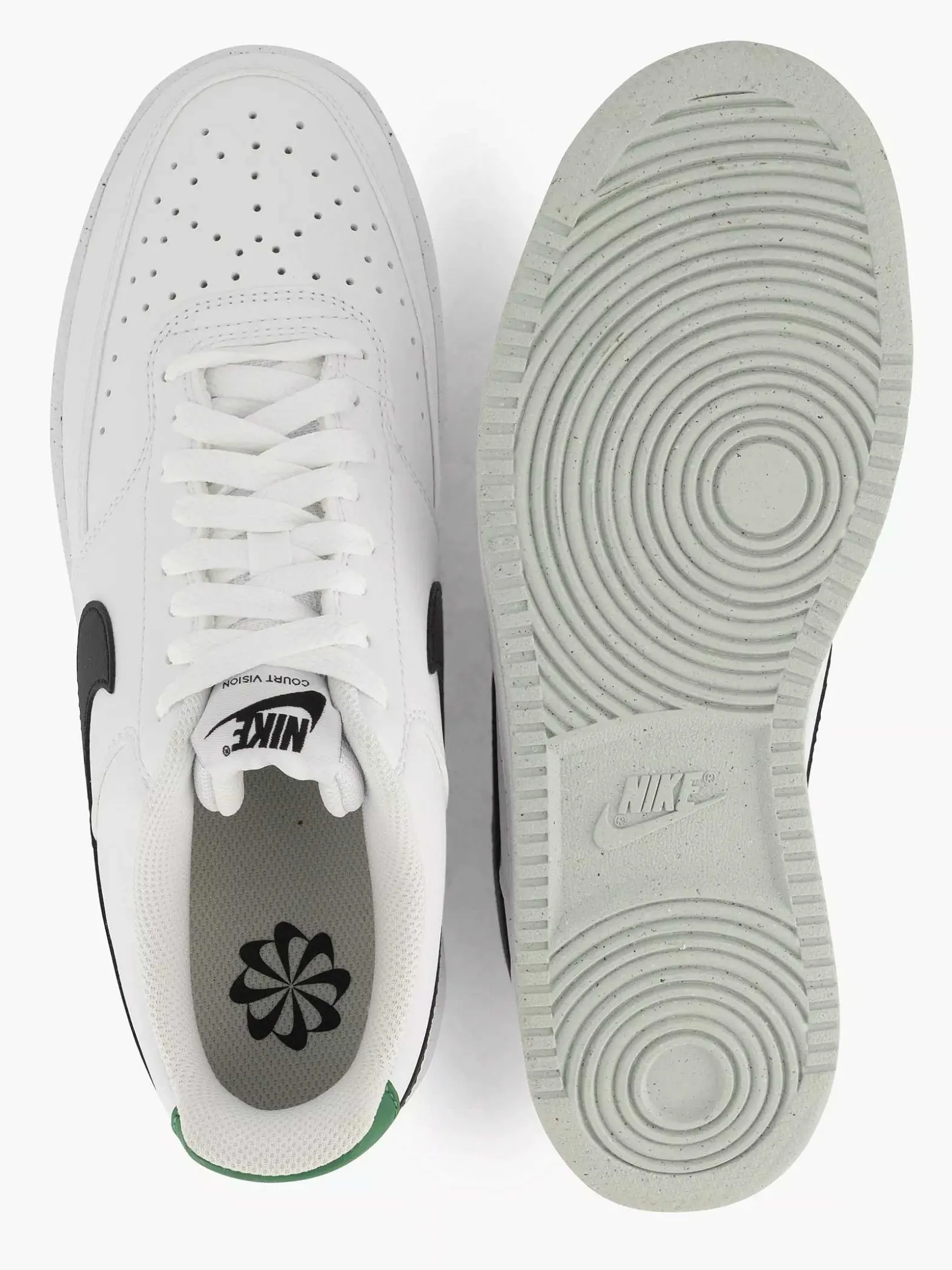 Nike Witte Court Vision Low Next-Heren Sneakers
