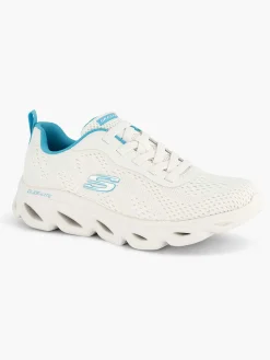 Skechers Witte Glide - Lite- Back Slide-Dames Sneakers