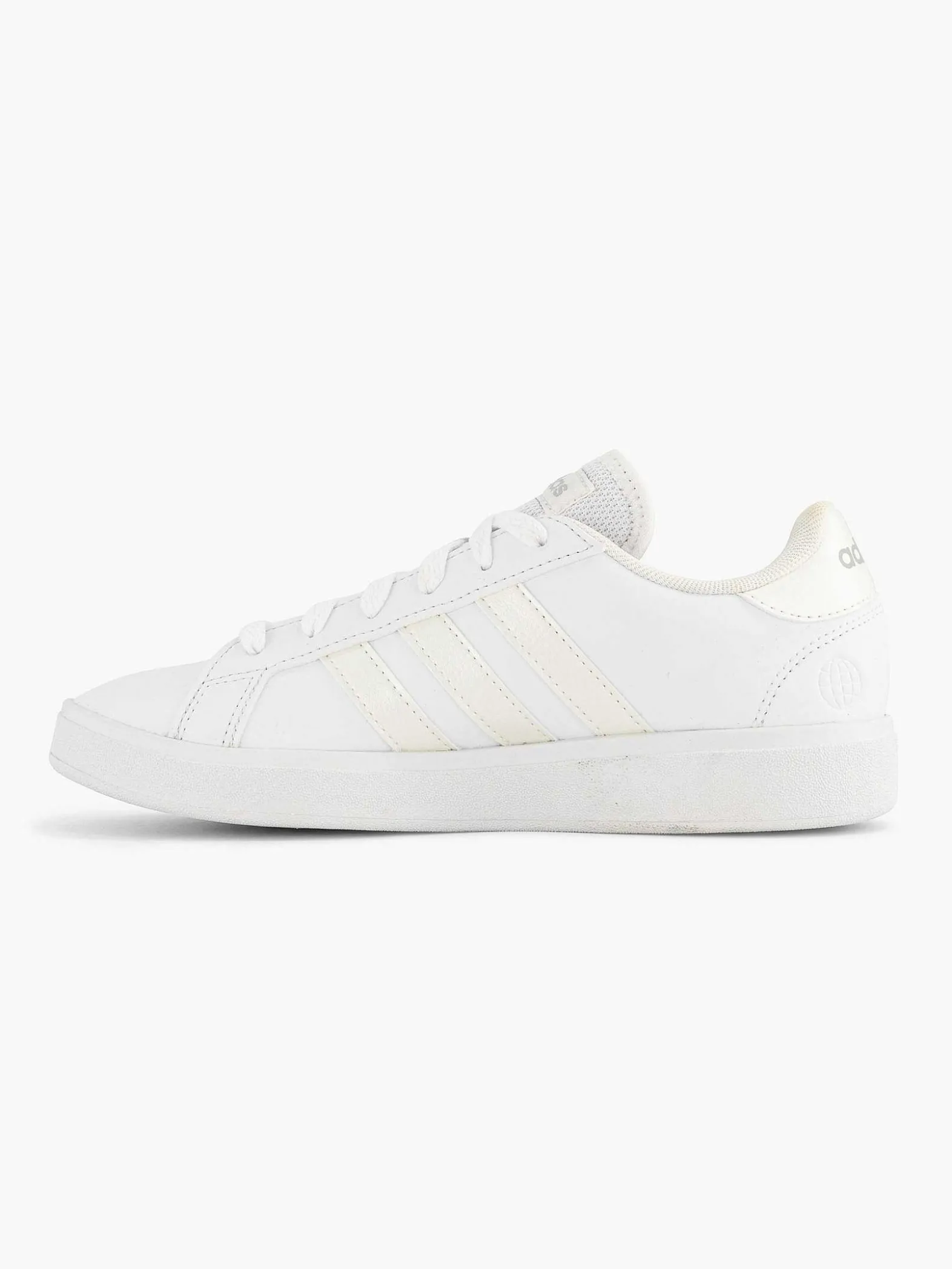 adidas Witte Grand Court Base 2.0-Dames Sneakers