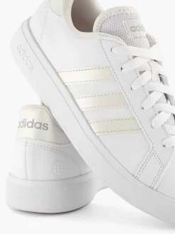 adidas Witte Grand Court Base 2.0-Dames Sneakers