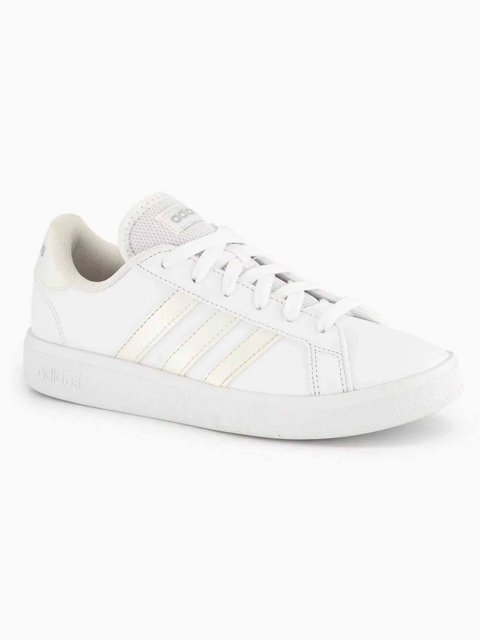 adidas Witte Grand Court Base 2.0-Dames Sneakers