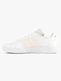 adidas Witte Grand Court Base 2.0-Dames Sneakers