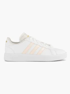 adidas Witte Grand Court Base 2.0-Dames Sneakers