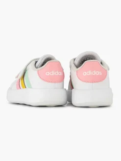 adidas Witte Grand Court 2.0 Cf I-Kinderen Jongensschoenen