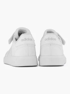 adidas Witte Grand Court 2.0 El K-Kinderen Babyschoenen