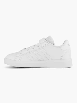 adidas Witte Grand Court 2.0 El K-Kinderen Babyschoenen