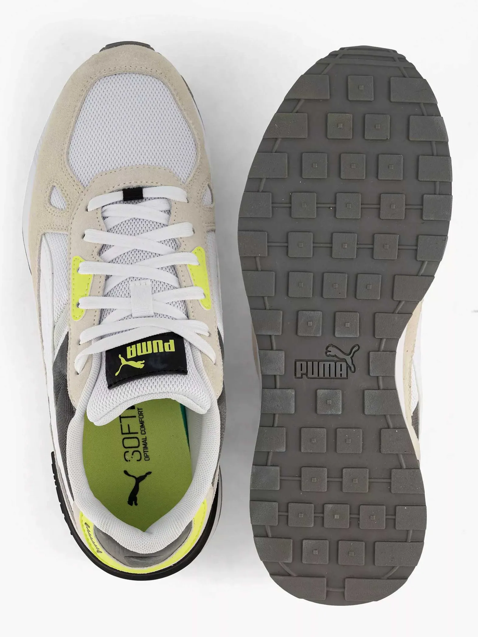 Puma Witte Graviton Pro-Heren Sneakers