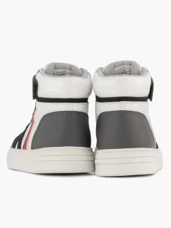 Vty Witte Hoge Sneaker-Kinderen Jongensschoenen