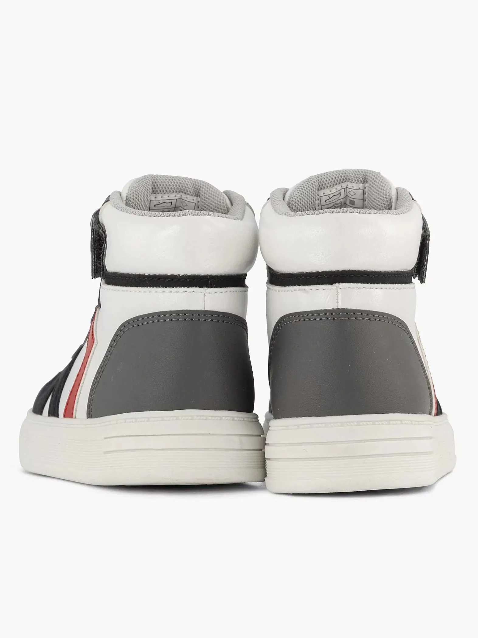 Vty Witte Hoge Sneaker-Kinderen Jongensschoenen