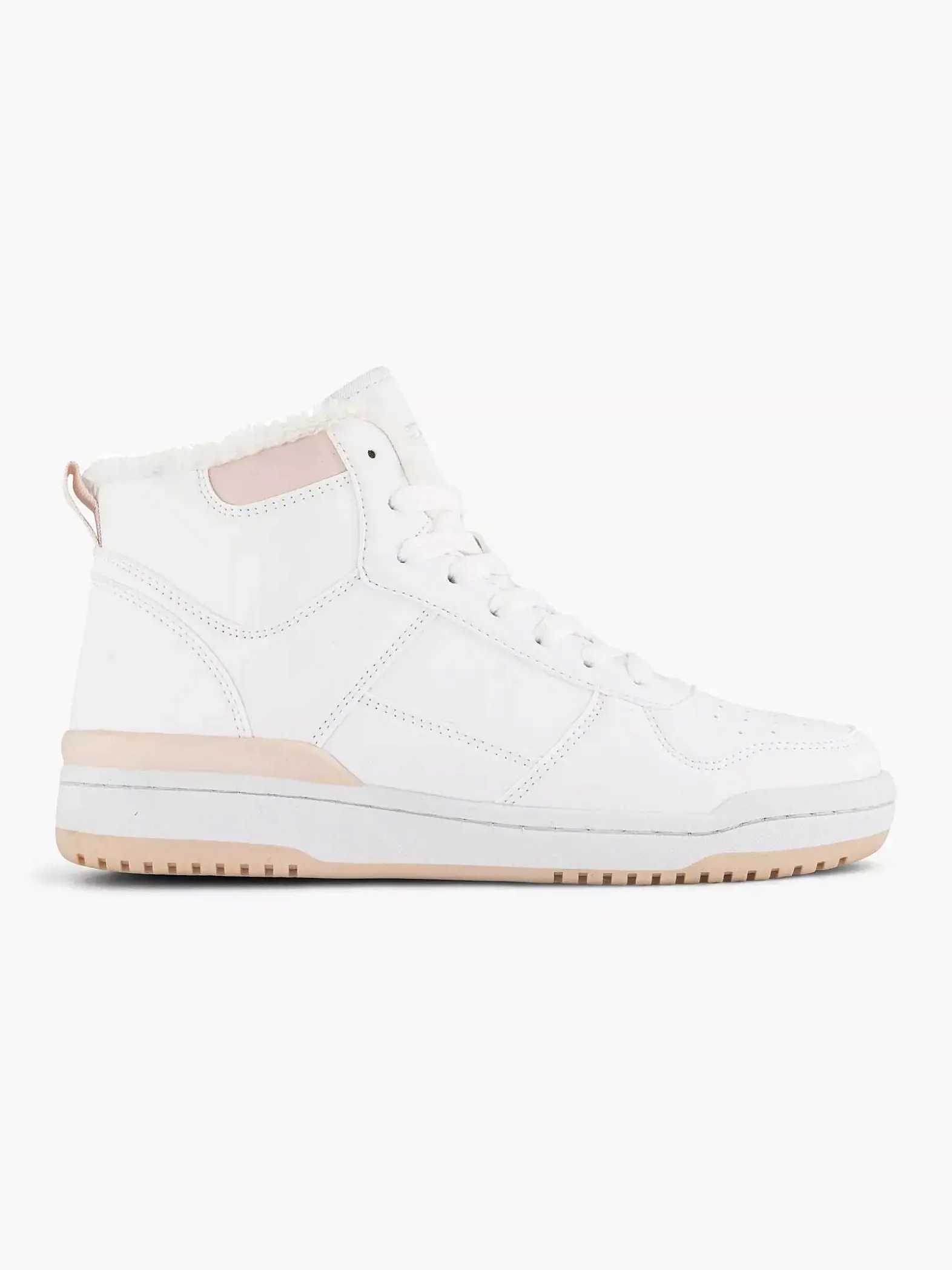 Graceland Witte Hoge Sneaker-Dames Sneakers