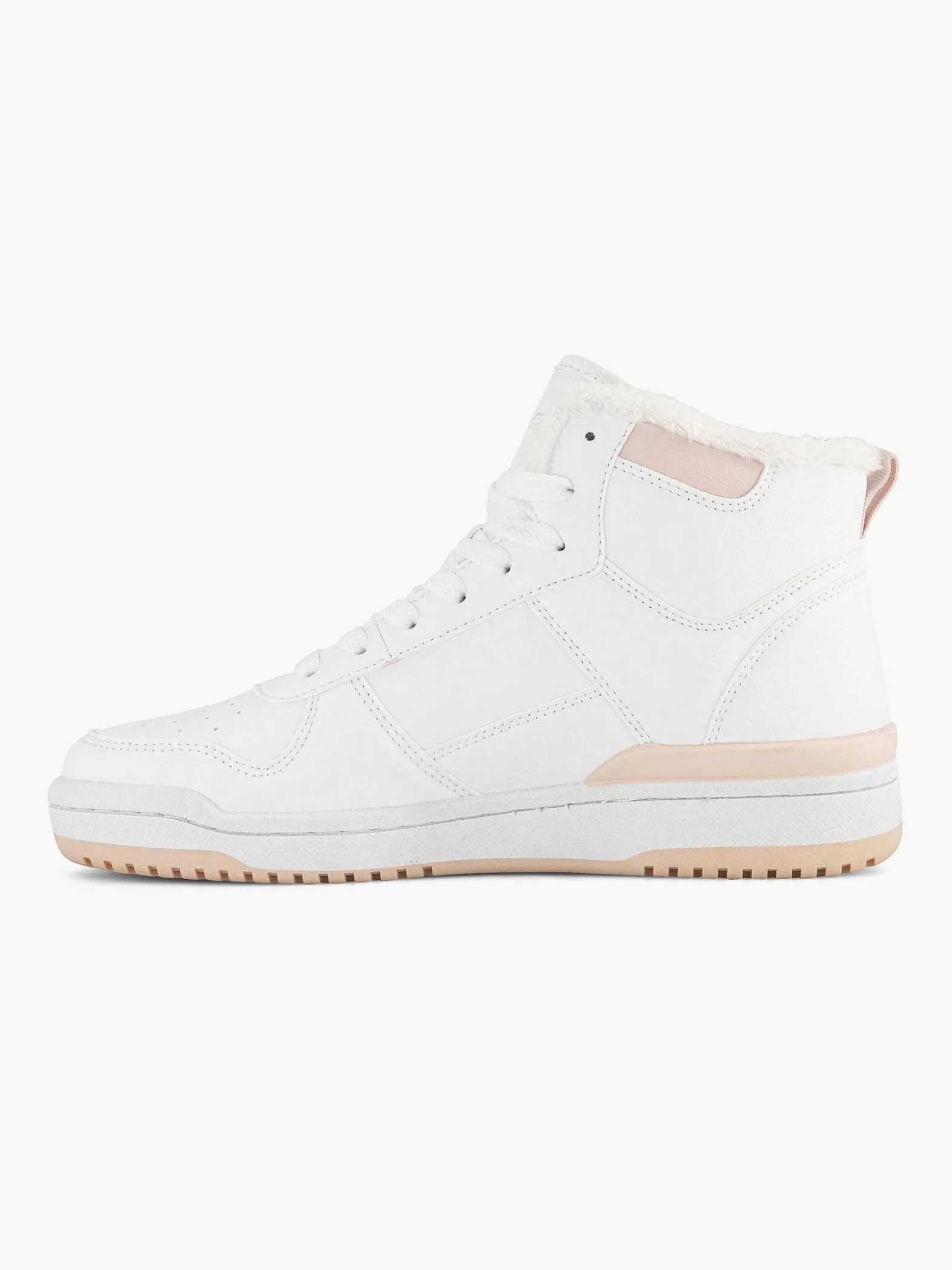 Graceland Witte Hoge Sneaker-Dames Sneakers