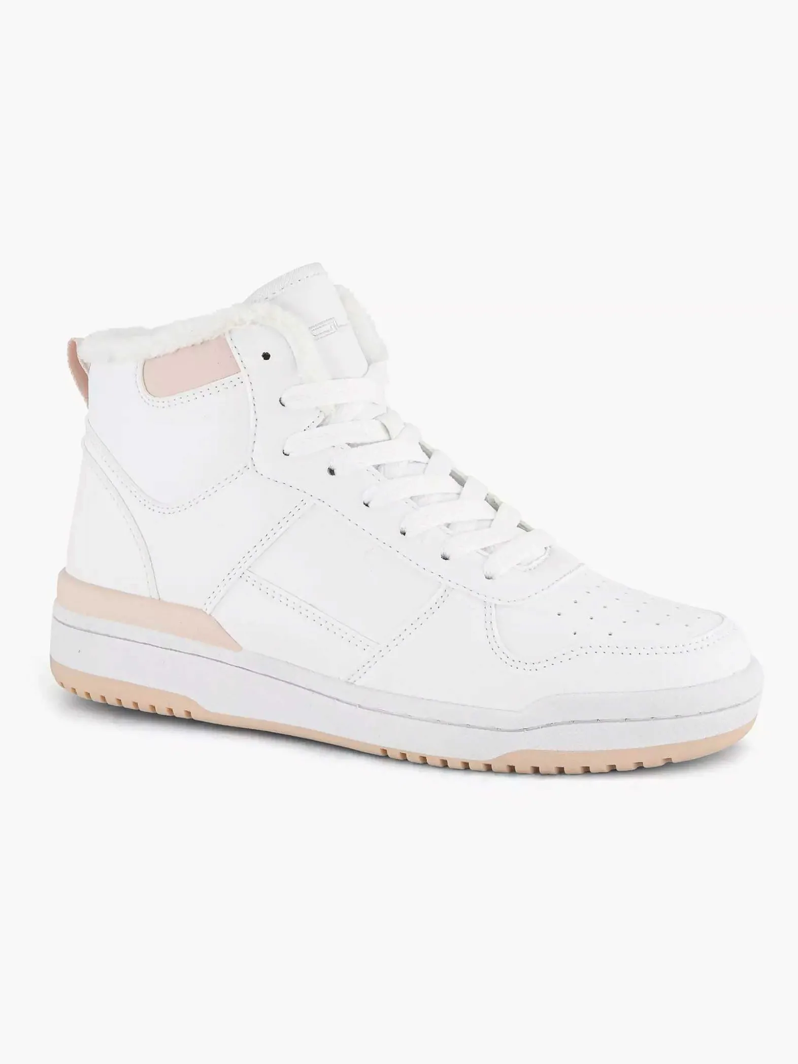 Graceland Witte Hoge Sneaker-Dames Sneakers