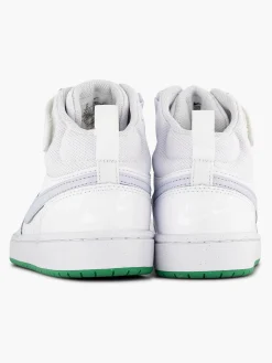 Nike Witte Hoge Sneaker Court Borough Mid 2-Kinderen Jongensschoenen
