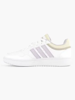 adidas Witte Hoops 3.0-Dames Sneakers