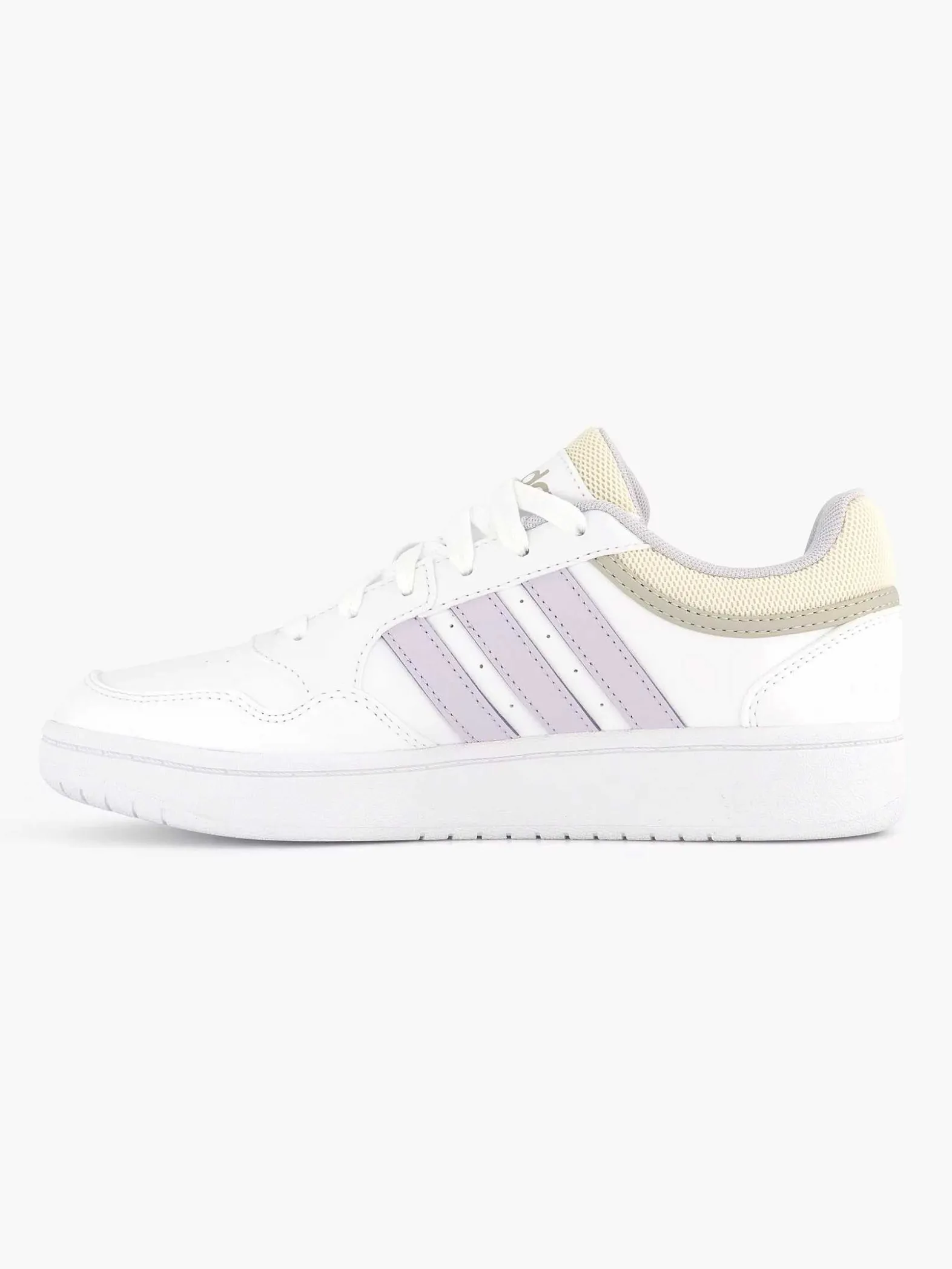 adidas Witte Hoops 3.0-Dames Sneakers