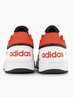 adidas Witte Hoops 3.0 K-Kinderen Jongensschoenen