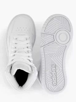 adidas Witte Hoops Mid 3.0 K-Kinderen Jongensschoenen
