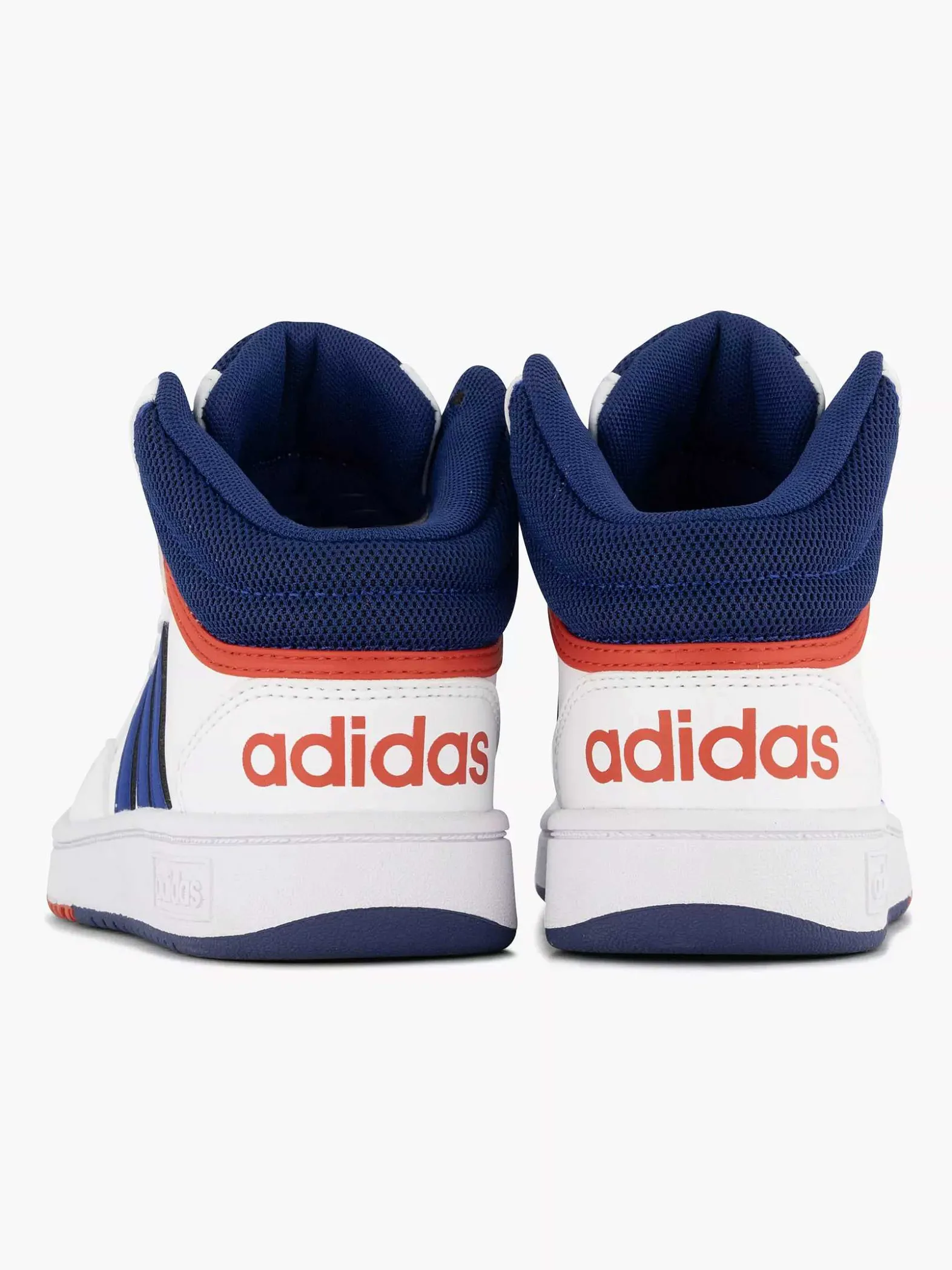 adidas Witte Hoops Mid 3.0 K-Kinderen Jongensschoenen