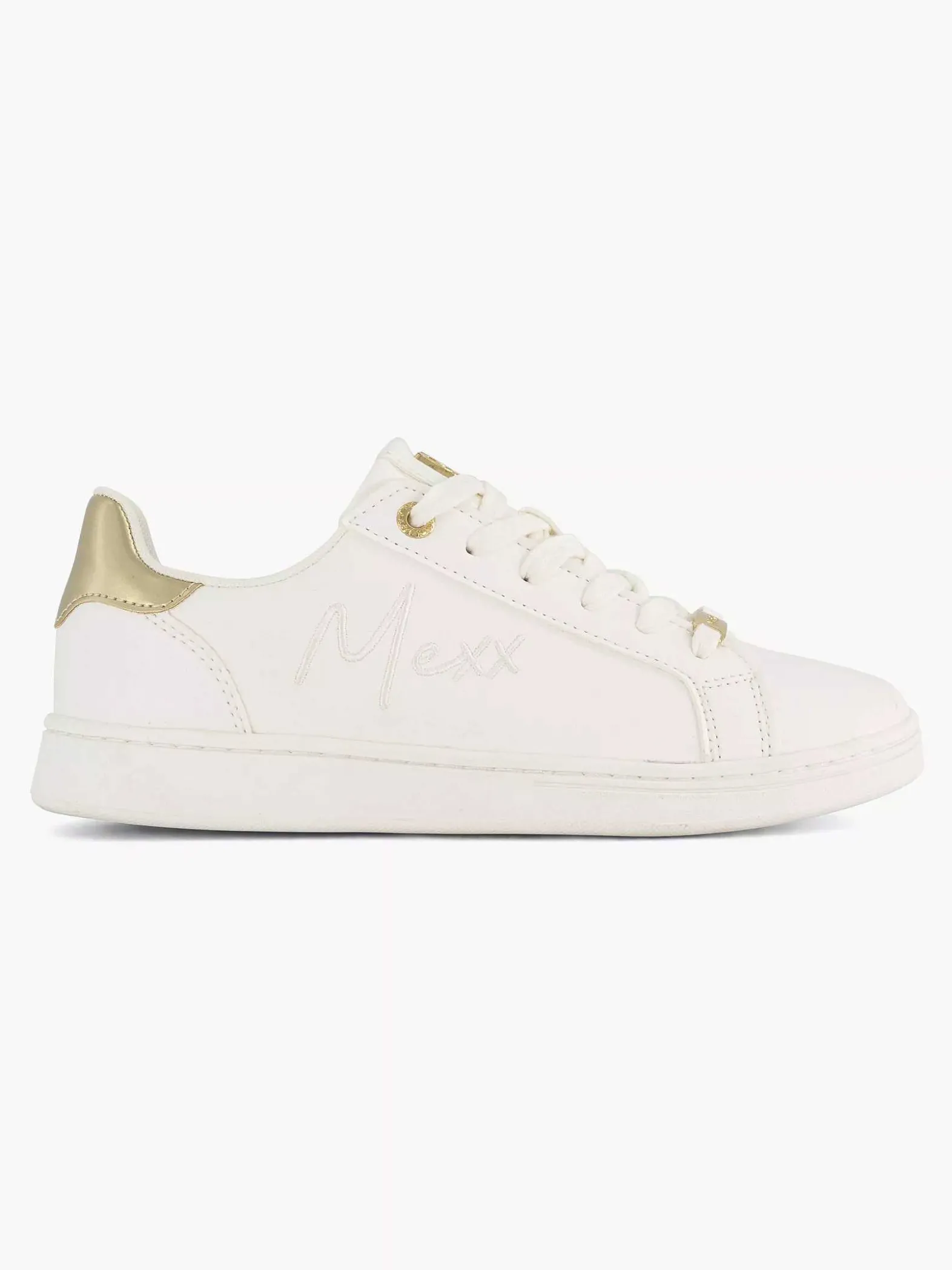 MEXX Witte Kenzie-Dames Sneakers