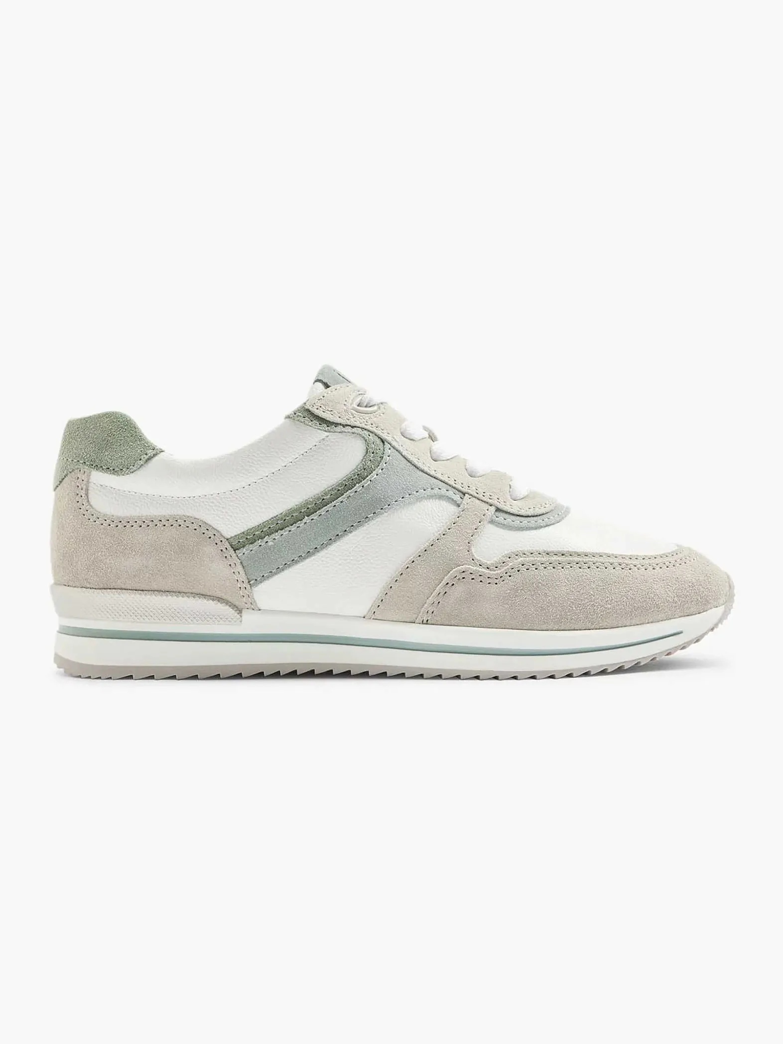 Medicus Witte Leren Comfort Sneaker-Dames Comfort Schoenen