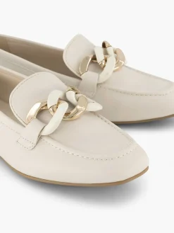 Graceland Witte Loafer-Dames Instappers