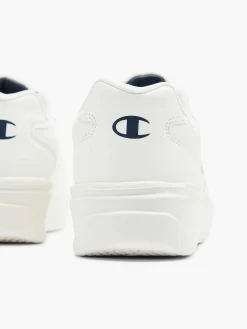 Champion Witte Low Cut Shoe Deuce B Ps-Kinderen Jongensschoenen