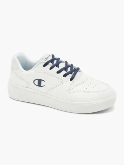 Champion Witte Low Cut Shoe Deuce B Ps-Kinderen Jongensschoenen