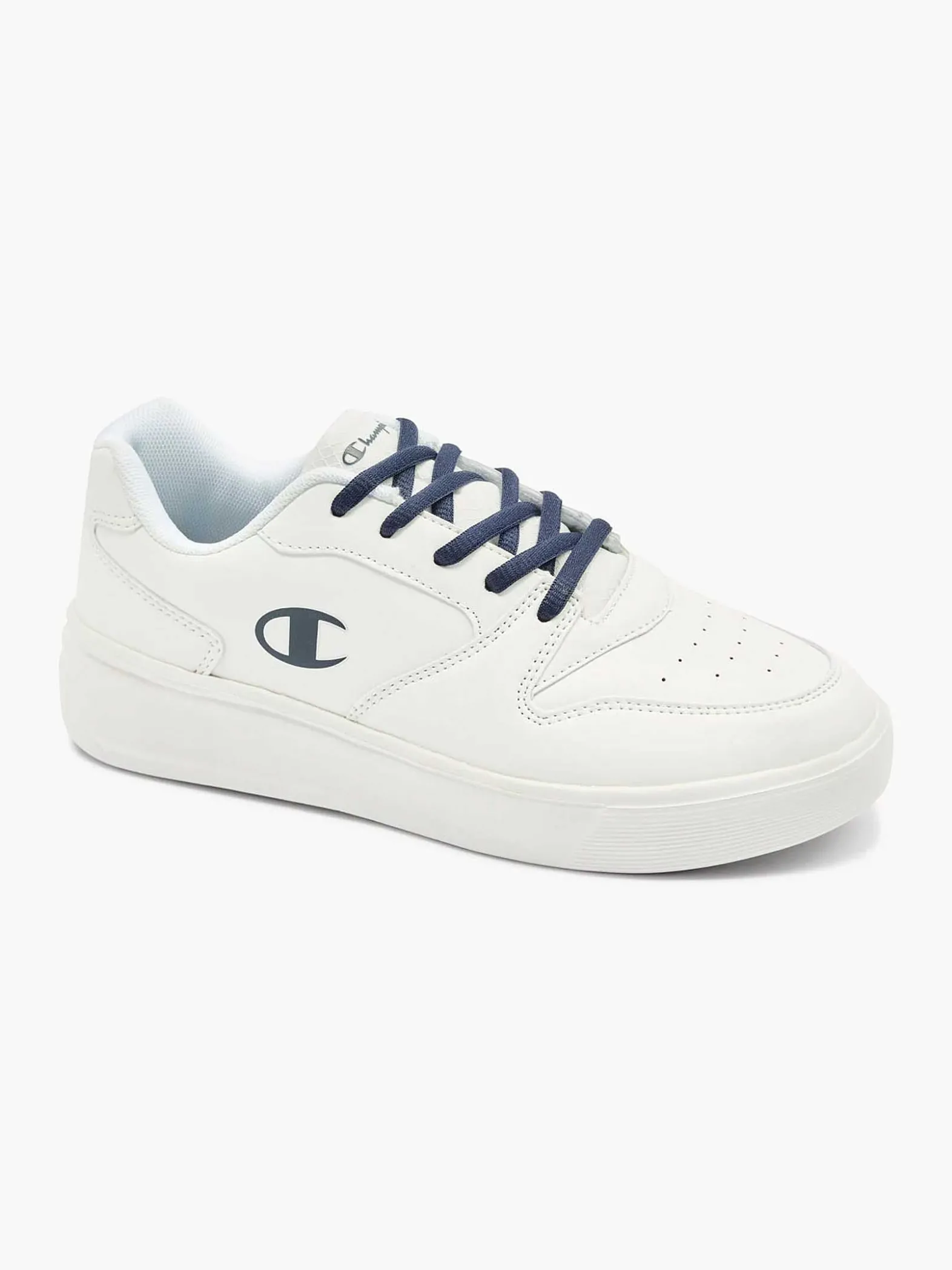 Champion Witte Low Cut Shoe Deuce B Ps-Kinderen Jongensschoenen