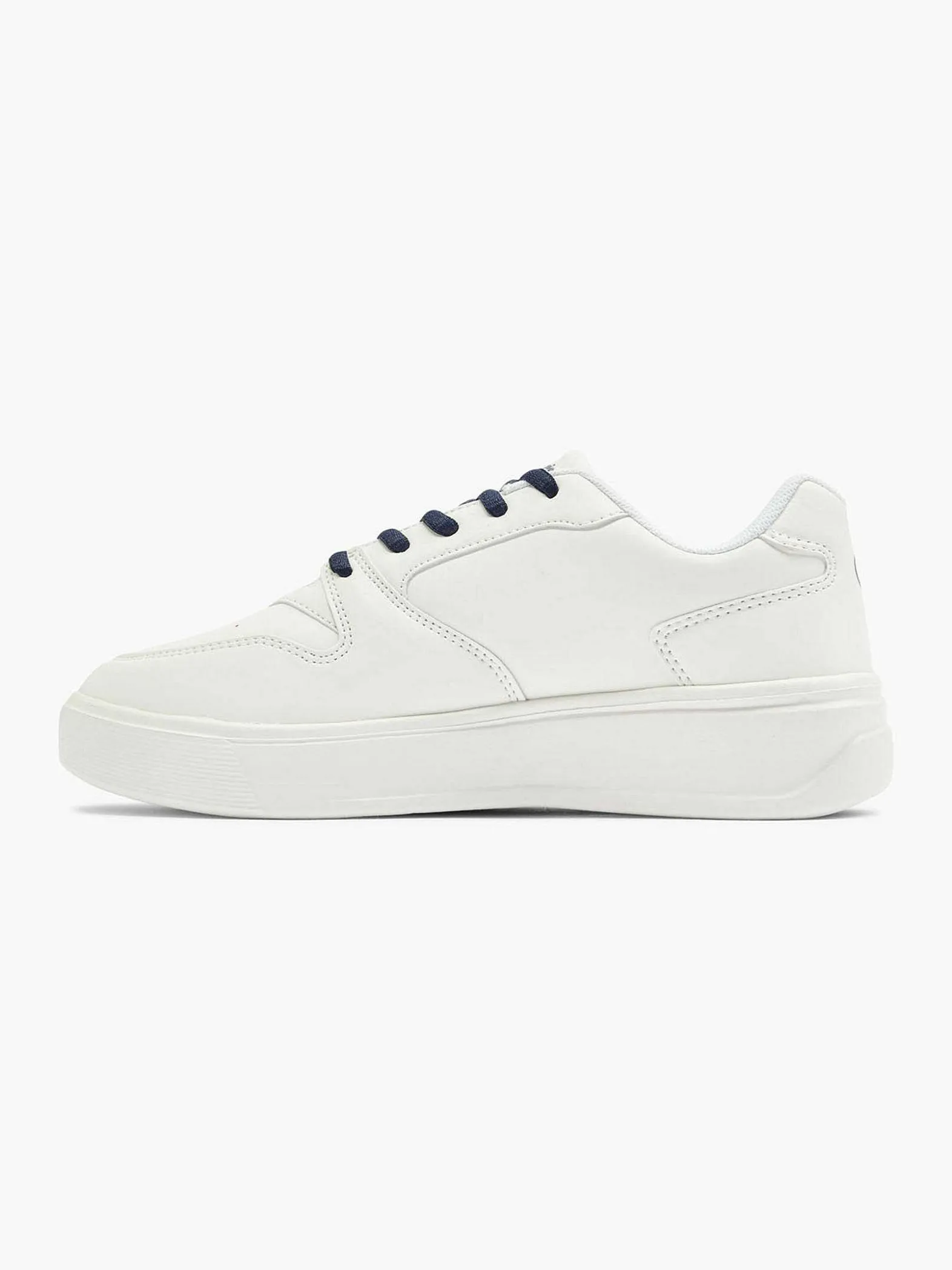 Champion Witte Low Cut Shoe Deuce B Ps-Kinderen Jongensschoenen