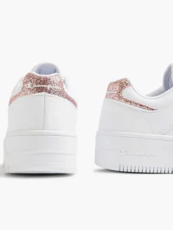 Champion Witte Low Cut Shoe Foul Platform-Dames Sneakers