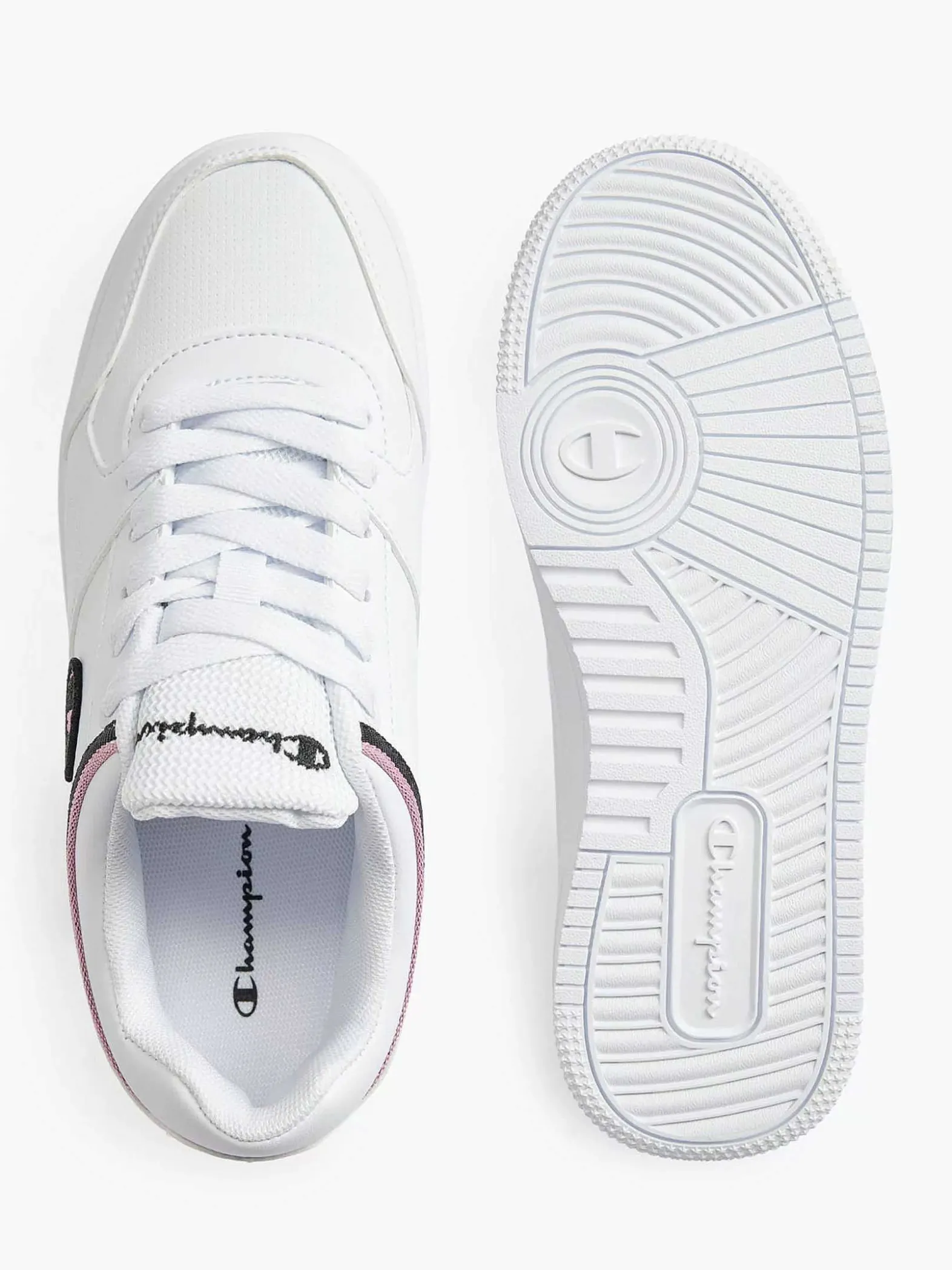 Champion Witte Low Cut Shoe Rebound-Dames Sneakers