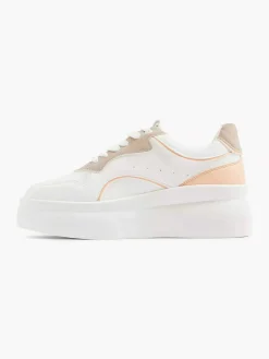Graceland Witte Platform Sneaker-Dames Sneakers