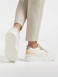 Graceland Witte Platform Sneaker-Dames Sneakers
