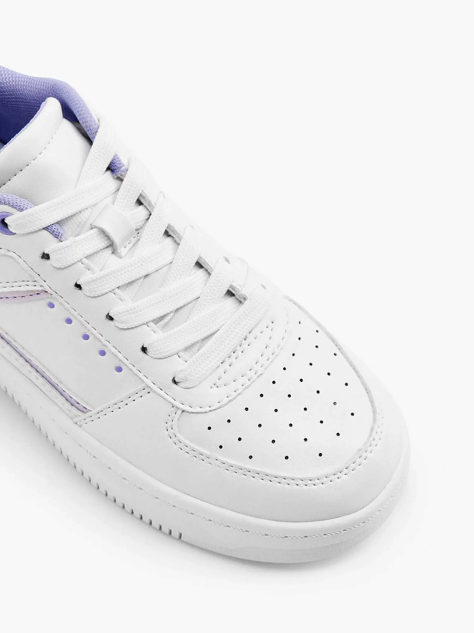 Graceland Witte Platform Sneaker-Dames Sneakers