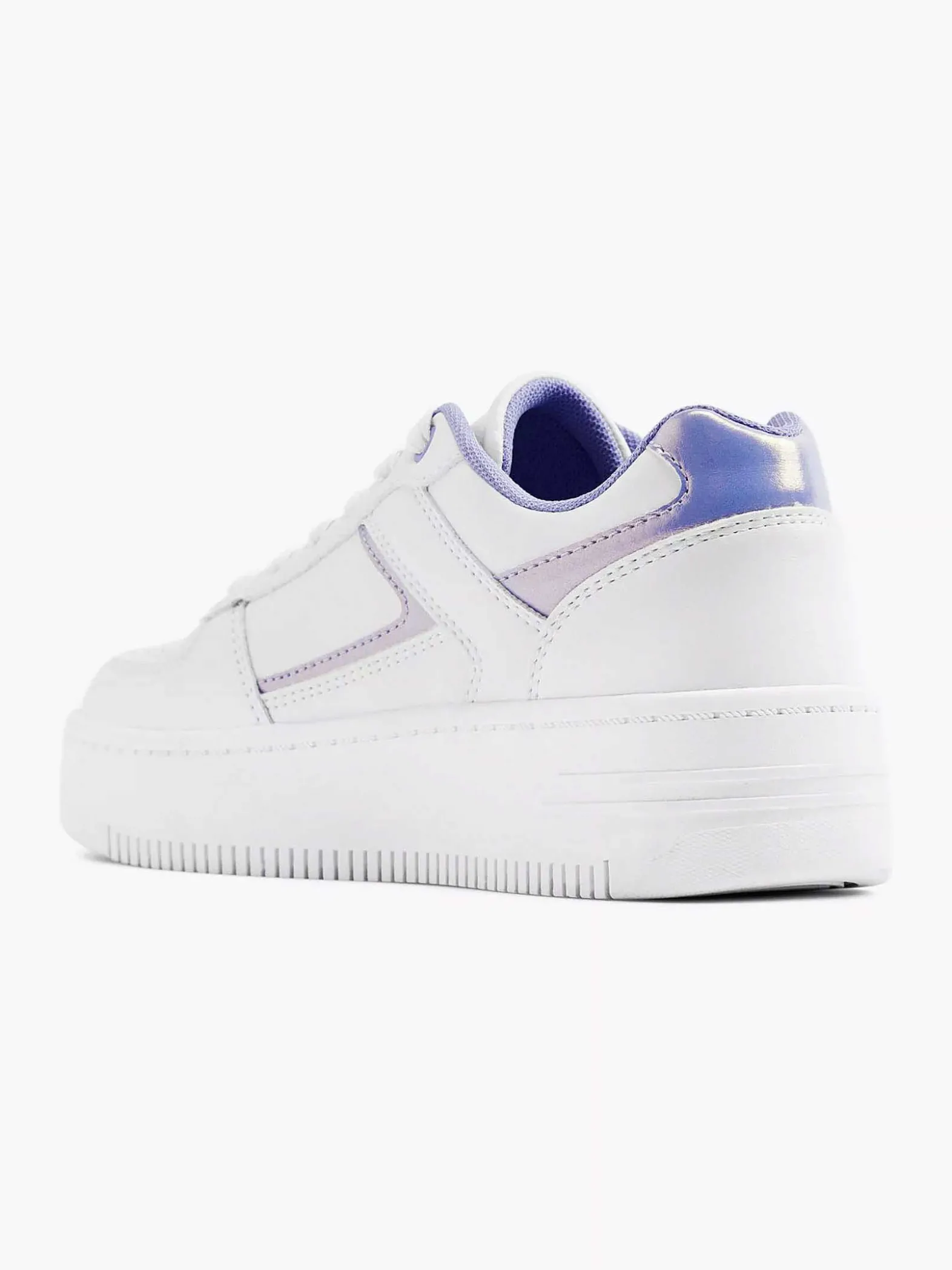 Graceland Witte Platform Sneaker-Dames Sneakers