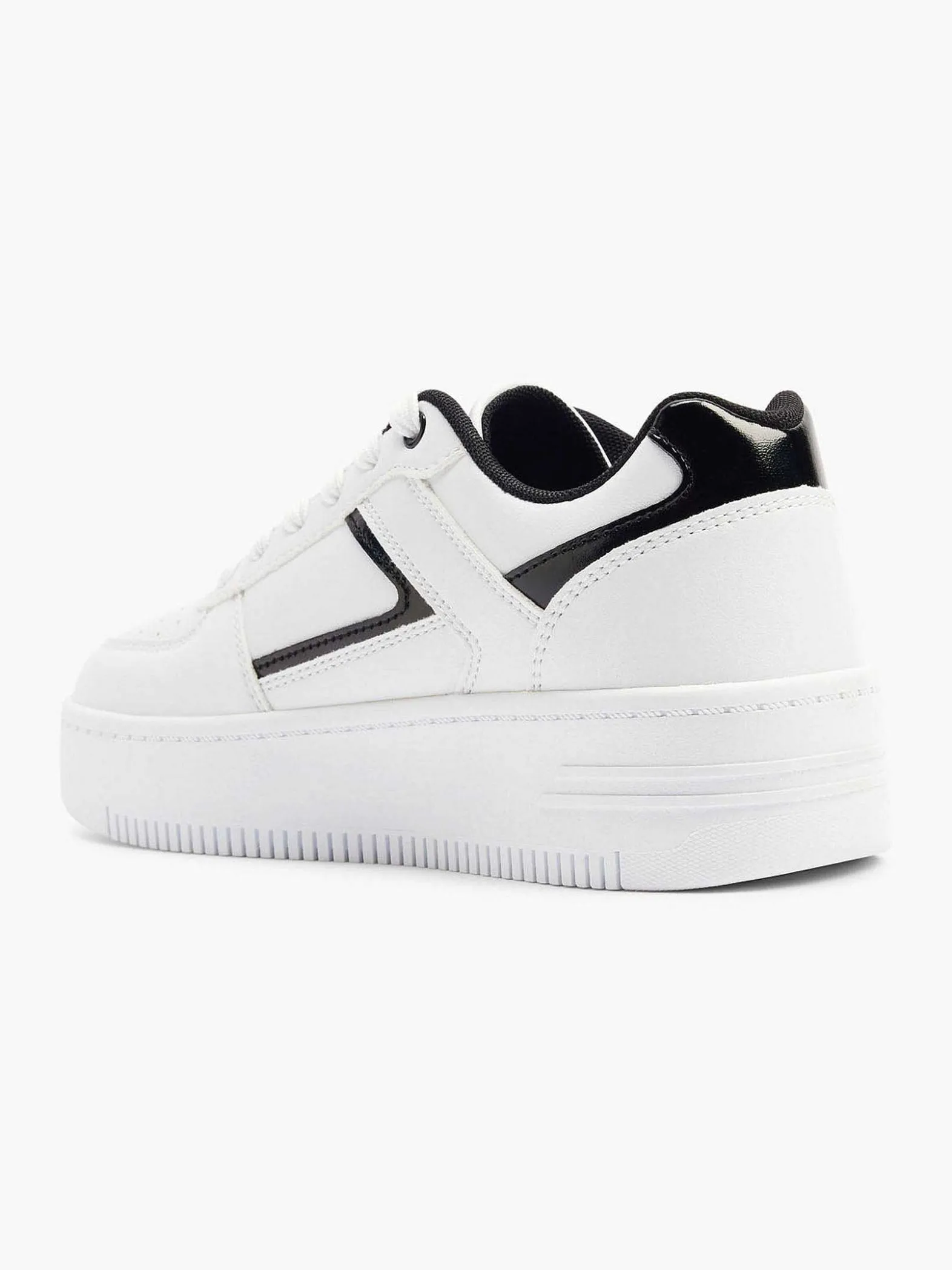 Graceland Witte Platform Sneaker-Dames Sneakers