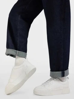 Graceland Witte Platform Sneaker-Dames Sneakers