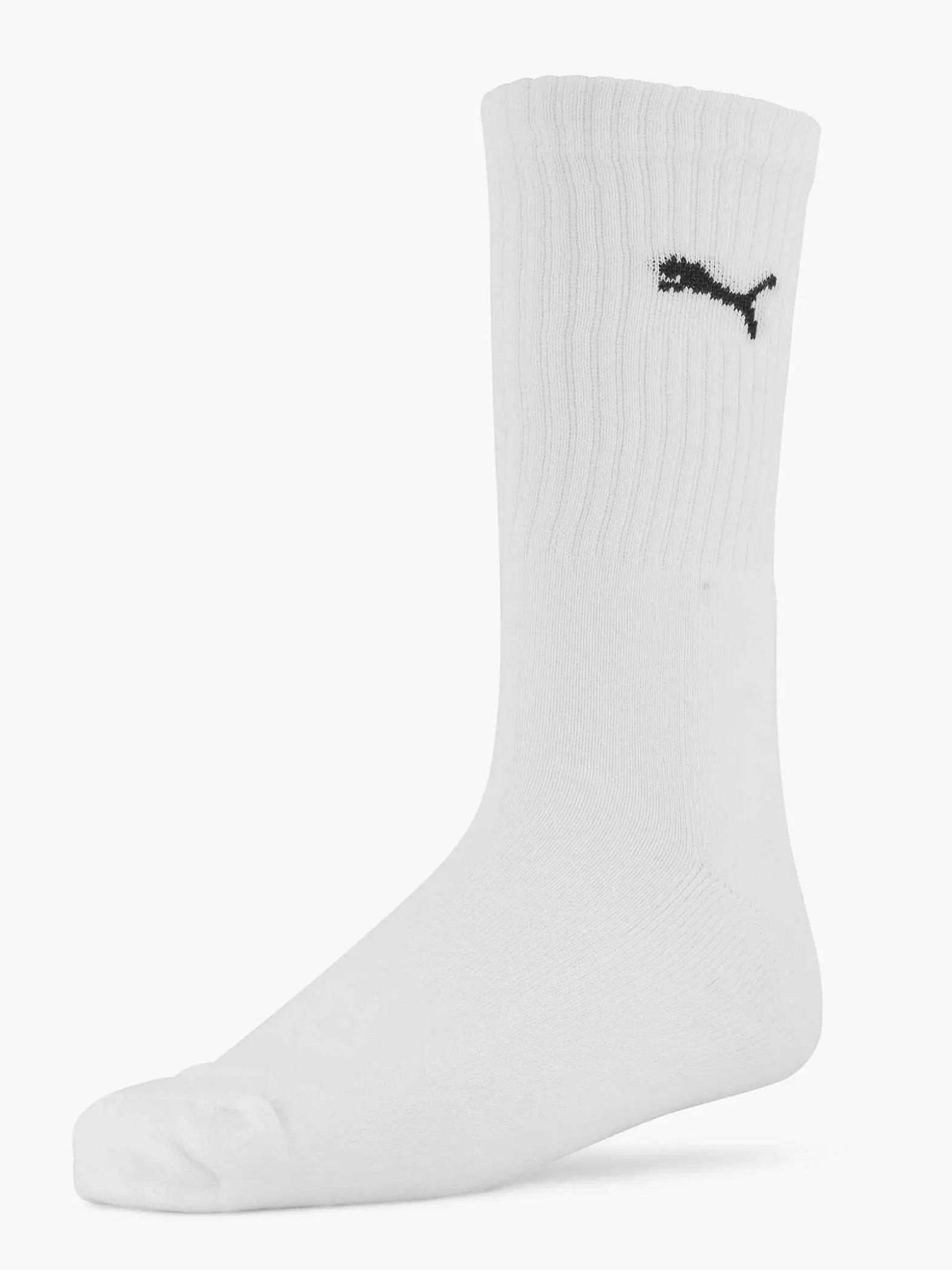 Puma Witte Crew 2 Pak 39-42-Dames Sokken