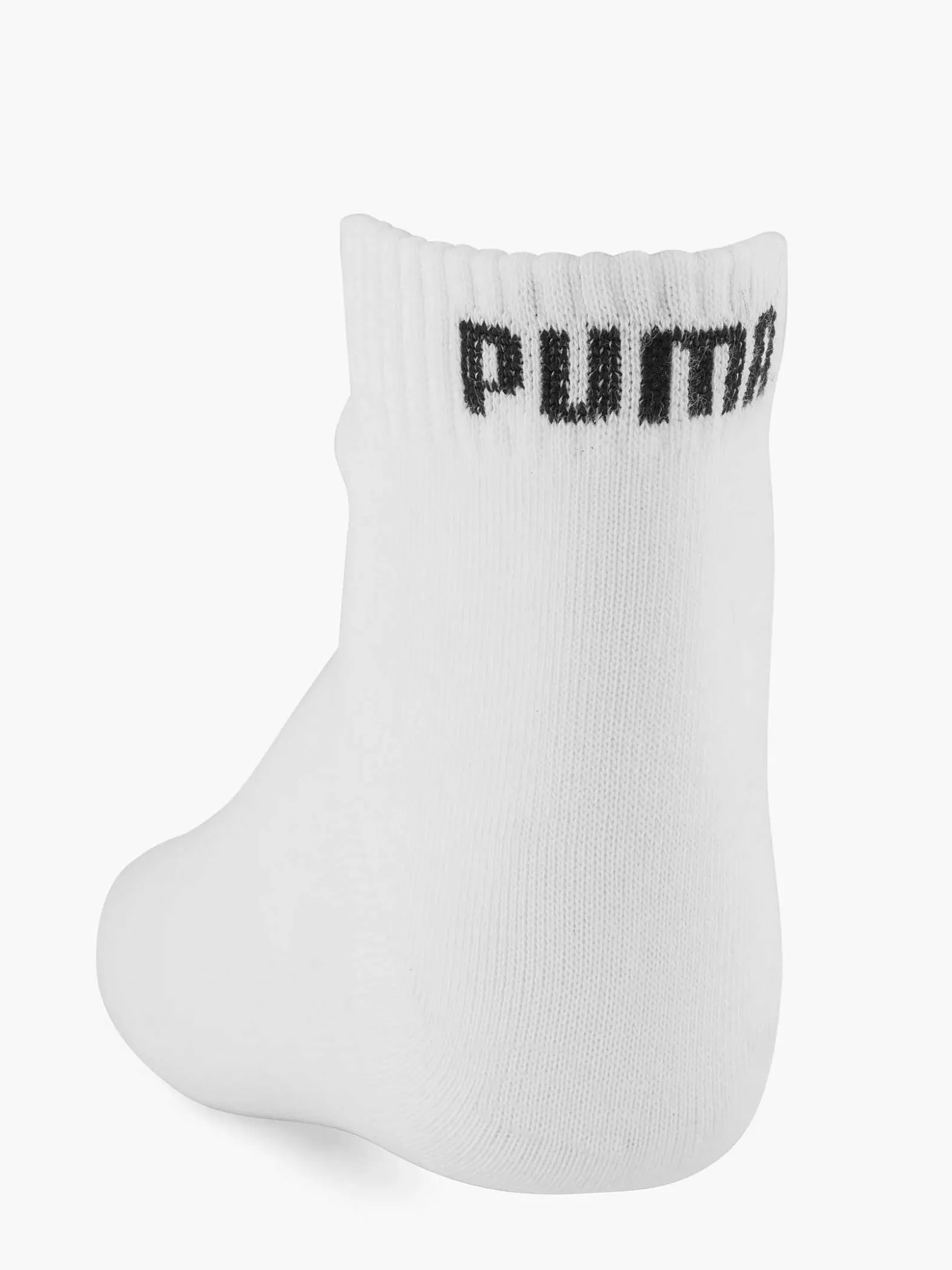 Puma Witte Quarter Plain 3 Pak 43-46-Heren Sokken