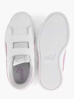 Puma Witte Rickie Classic V Ps-Kinderen Jongensschoenen