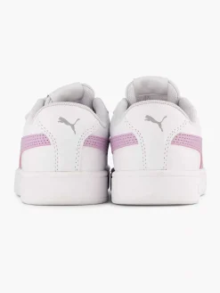 Puma Witte Rickie Classic V Ps-Kinderen Jongensschoenen