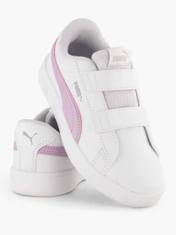 Puma Witte Rickie Classic V Ps-Kinderen Jongensschoenen