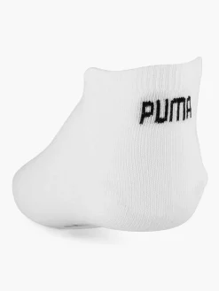 Puma Witte Sneaker Plain 3 Pak 43-46-Heren Sokken