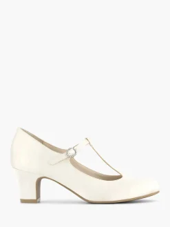 Graceland Witte Pump-Dames Hoge Hakken